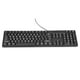 thumbnail image 4 of Teclado de Impresión grande ANGGREK con cable ABS Diseño de Caracteres Grandes 104 Teclas USB, 4 of 8