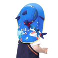 thumbnail image 1 of Blue L Sombrero de sol de ala suave Sombrero de pescador de dibujos animados lindo Protección ultravioleta para uso diario, 1 of 5