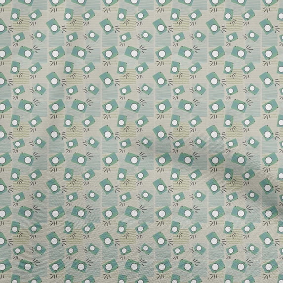 oneOone Polyester Spandex Light Gray2 Fabric Travel Quilting Supplies Print Sewing Fabric By The Yard 56 Inch Wide