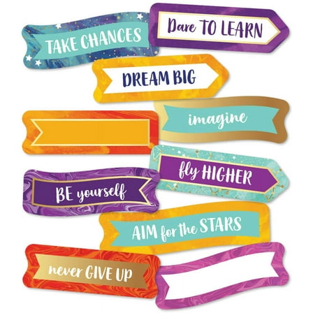 Carson Dellosa Banners Mini Cutouts (56 cut-outs)