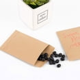 thumbnail image 3 of 200pcs Kraft Paper Blank Envelopes File Envelops Kraft Paper Document Bags, 3 of 9