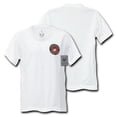 thumbnail image 5 of Rapid Dominance Marines Emblem Basic Military Mens Tee [White - 2XL], 5 of 5