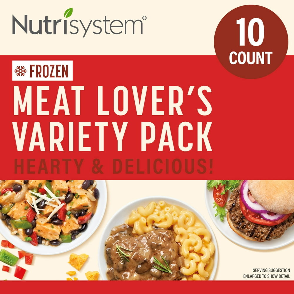 Nutrisystem Frozen Meat Lovers Variety Pack, 10 Count