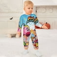 thumbnail image 3 of Kirby Baby Long Sleeve Footless, Infant Playsuit Romper Jumpsuits for Boys Girls, 3 of 8