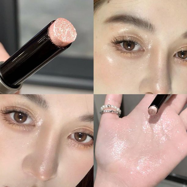 SGACAI Barra iluminadora Kelasi de 8 colores, barra de sombra de ojos brillante para contorno en crema Q8