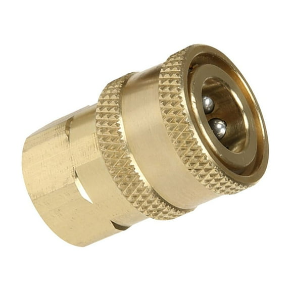 SHINYPASING Brass Fittings Quick Coupler Set Copper 1Pcs for Users of Car Washing Equipment