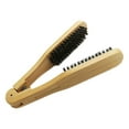 thumbnail image 2 of Peine alisador de pelo de madera, cepillo de , accesorios de peluquero, herramientas de estilismo, cepillo alisador de pelo fácil de usar Yuyangstore Peine para alisar el cabello, 2 of 8