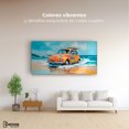 thumbnail image 3 of Cuadro Decorativo Canvas Vocho Vacacional 140x70 Canvas Revolution, 3 of 4