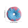 thumbnail image 3 of Donut Squeaky Cat Toy Soft Crystal Plush With Built In Squeaker Interactive Sound Toy Durable Bite Friendly Boredom Relief Play Toy for Cats Small Dogs Indoor Training Cuddle Use, 3 of 7