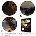thumbnail image 3 of Designart "Tropical Vibes Beach Photo XXX" Nautical & Beach Floater Framed Canvas Print, 3 of 7