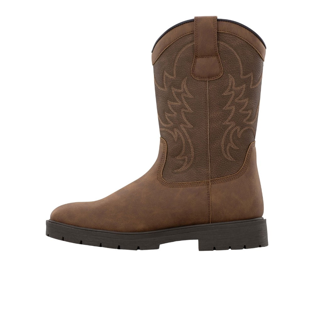 Lugz Work Men's Cowboss Pull On Western 8" Steel Toe Work Boot