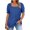 Navy, variant on Pink XL WIZUTIZ Womens Blouses Holiday Saving Sports Plus Plus Size Cotton Soft Blouse Round Neck Loose Fit Short Sleeve Shirts Linen Ladies T-shirt Fashion Work Out Tshirts Ultra Soft Solid Tee Tshi