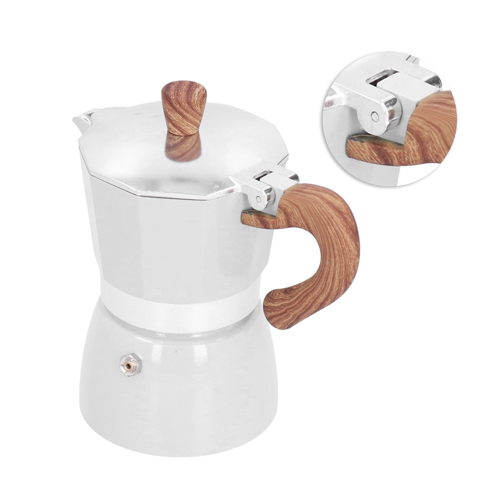Mavis Laven Moka Pot, Coffee Maker Food Grade For Kitchen For Office For  Home For Travel 