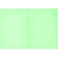 thumbnail image 1 of Ahgly Company Indoor Rectangle Solid Emerald Green Modern Area Rugs, 4' x 6', 1 of 4