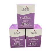 Earth Mama Organic Nipple Butter Breastfeeding Cream by | 2 Fluid Ounce (3-Pack)