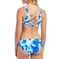 thumbnail image 3 of Cyn & Luca Juniors' Blu Lagoon Tie Dye Swimsuit Top, 3 of 3