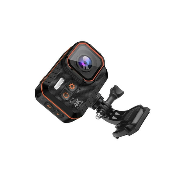 Tholdsy Cámara deportiva ABS al aire libre WiFi IP68 reemplazo impermeable F2.4 HD pantalla táctil tarjeta de memoria videocámara de Electrónica Negro