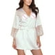thumbnail image 3 of Lencería sexy para mujer, lencería sexy de seda, kimono de satén, bata de baño, lencería de encaje, camisón, lencería erótica para mujer., 3 of 5