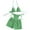 Green, variant on qucoqpe Bikini Sets for Women Drawstring Bathing Suit Tie Side Adjustable Triangle Top with Cover Up Bottoms Swimsuits for Women