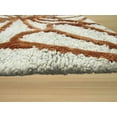 thumbnail image 5 of Hand-tufted Wool & Viscose Beige Transitional Trellis Sunflower Rug, 5 of 5