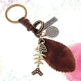 thumbnail image 3 of 1pcs Fish Bone Keychain, 3 of 3