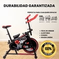 thumbnail image 3 of Bicicleta de Ejercicio Fija FRATELLO MUEBLES Mercurio Aerogym Rojo, 3 of 8