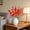 Red, variant on Bawilom 5 Branches Artificial Gladiolus Flowers Stems Faux Plants For Home Wedding Party Decoration Indoor Outdoor