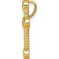 thumbnail image 2 of 14K Yellow Gold Sapphire Cross Chain Slide (Width 14.2) (Length 19) - Jbsp, 2 of 5