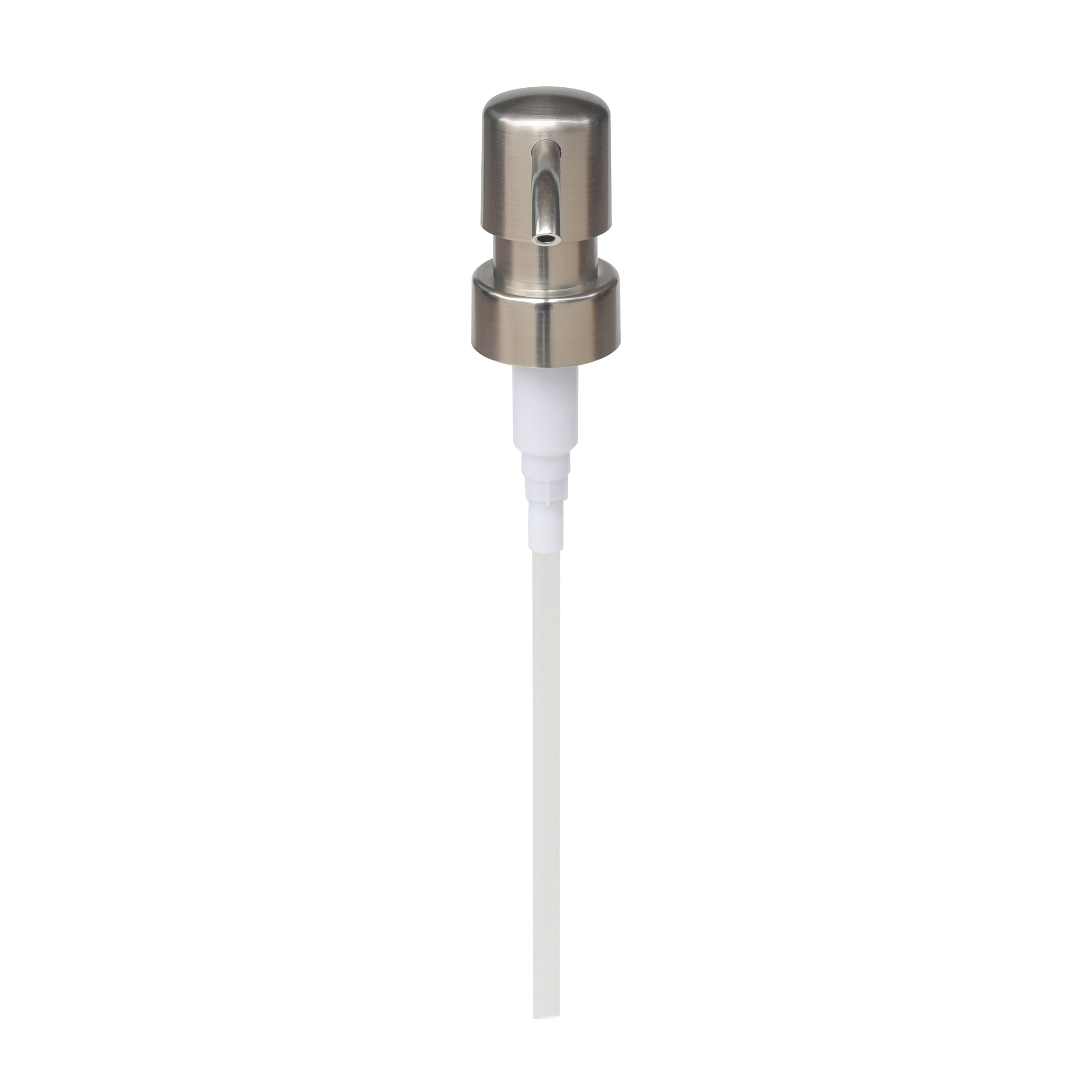 (3 pack) Better Homes & Gardens Plastic Replacement Pump Head, Brushed Nickel