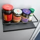 thumbnail image 5 of Solución de almacenamiento para refrigerador en paquete de 2 para organizar la cocina, estantes negros que ahorran espacio, estante magnético para especias, 5 of 8
