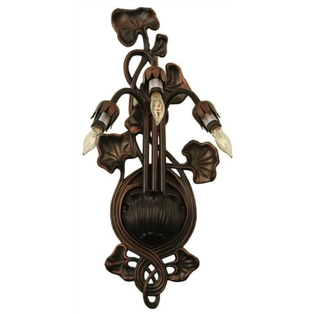 

Reproductions 7 in. Pond Lily Wall Sconce