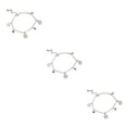 thumbnail image 4 of Tobillera Jumpingount elegante trébol oro plata universal estilo simple, 4 of 6