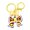 Yellow, variant on Stylish Acrylic Bowknot Keychain for Women Trendy Candy Color Jewelry Gift