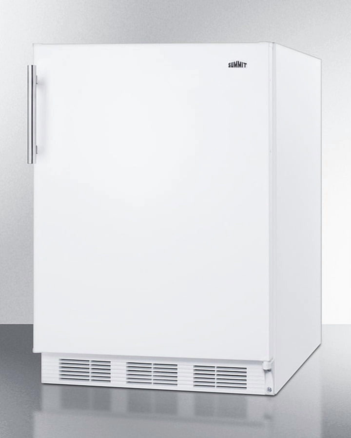 24" Wide Refrigerator-Freezer, ADA Compliant, White