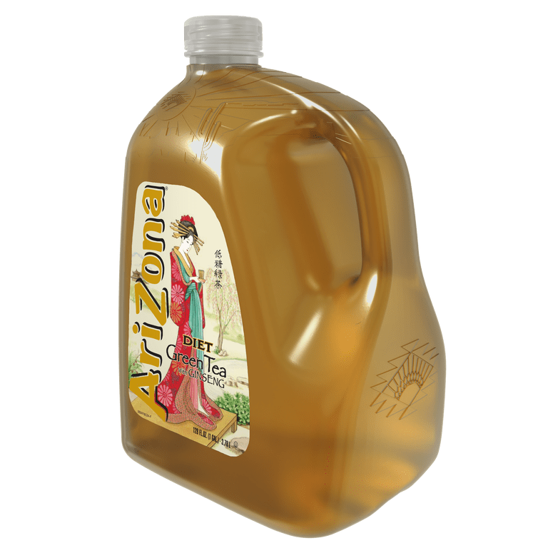 AriZona Diet Green Tea with Ginseng, 128 fl oz, 4 Pack photo 7