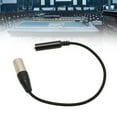 thumbnail image 3 of Cable de sonido con conector macho Maleto de clavija, Cable de sonido para micrófono de 6,35 mm y 1/4 pulgadas, Cable adaptador macho XLR hembra a pulgadas, diseñado a medida, 3 of 9