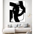 thumbnail image 3 of Giant Art 72x54 BlackThoroughfares II Fine Art Giant Canvas Print in White, 3 of 3