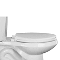 thumbnail image 7 of Centoco 4200LC-001 Elongated Plastic Toilet Seat with Lift & Clean, White, 7 of 7