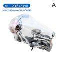 thumbnail image 1 of Disposable Cover Pe Film Bicycle Motorcycle Cover Rainproof And Dustproof M3B0, 1 of 3