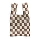 thumbnail image 1 of Bolso de mano tejido para mujer, tela suave , informal capacidad Beige Café Hugo Bolsos de hombro para mujer, 1 of 7