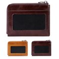 thumbnail image 2 of Coofit Coin Pouch Solid Color Card Wallet Organizer Clutch Wallet Purse, 2 of 4
