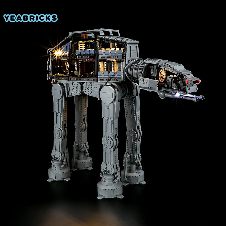 YEABRICKS LED Lighting Kit Compatible with Legos Star Wars AT-AT 75313 Ultimate Collector Series Building Set(Not Include The Building Set)