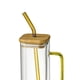 thumbnail image 5 of Taza De Leche De 400 Ml, Recipiente Para Bebidas, Cuadrado Transparente Para El Desayuno, Té, Agua, Jugo, Amarillo Sunnimix Taza cuadrada, 5 of 6