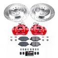 thumbnail image 2 of PowerStop Rear Z23 Evolution Sport Brake Pad and Rotor Kit with Red Powder Coated Calipers Fits: FORD LINCOLN Select Models KC8846, 2 of 4
