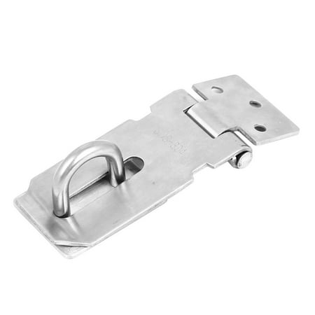 2.625 Inch Cabinet Latch - Home 304 Stainless Steel Hasp Staple Safety Door Bolt Latches for Padlock