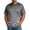 Black_#10, variant on Sewkxo Men's Crewneck Tshirt Plus Size Short Sleeve Gradient Color Casual Big and Tall Tees,Yellow 5XL