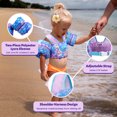 thumbnail image 6 of Gogokids Kids Swim Vest,Child Floaties Arm Wings Life Jacket Vest Training Swimsuit with Adjustable Security Buckle for Boys Girls, 2-6 Years Old, 20-50lbs,Purple, 6 of 7