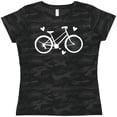 thumbnail image 3 of Inktastic Bicycle Cycling Bike Lover Women's T-Shirt, 3 of 5