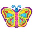thumbnail image 1 of LOONBALLOON Birthday Bugs-Butterflies Balloons, 18″ BRIGHT BUTTERFLY, 1 of 1