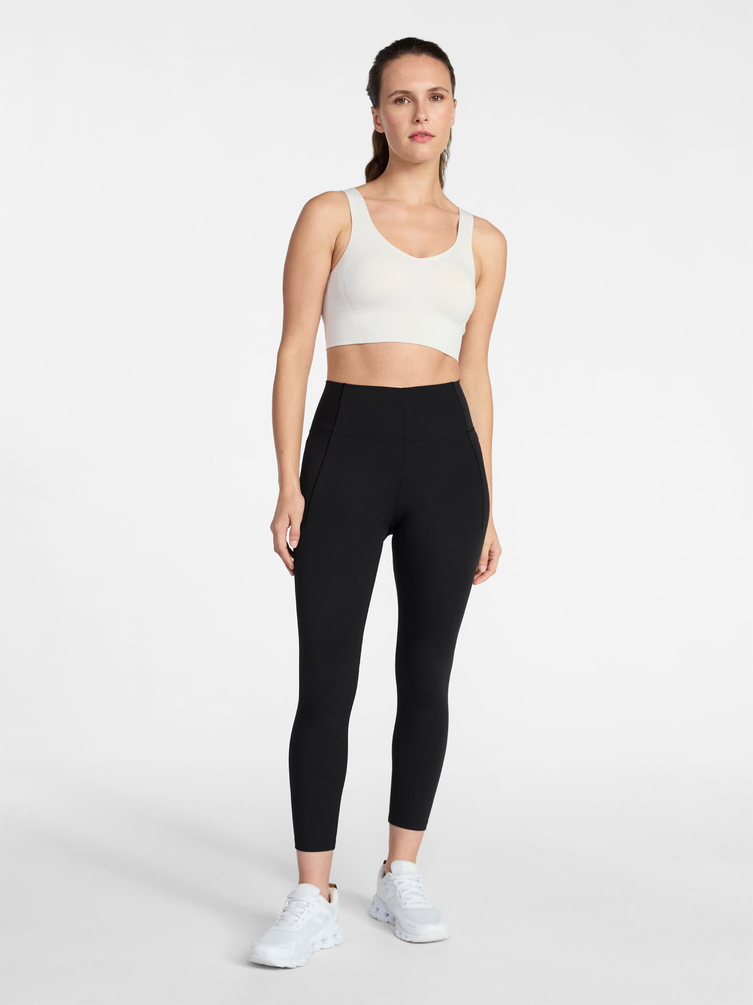 Avia Women's Low Support Seamless V-Neck Sports Bra, Sizes S-XXXL